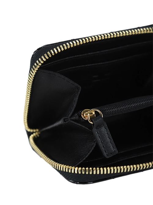 WALLET WITH LOGO ELISABETTA FRANCHI | PF87A52E2110 NERO